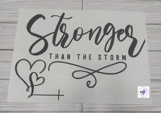 STRONGER THAN THE STORM