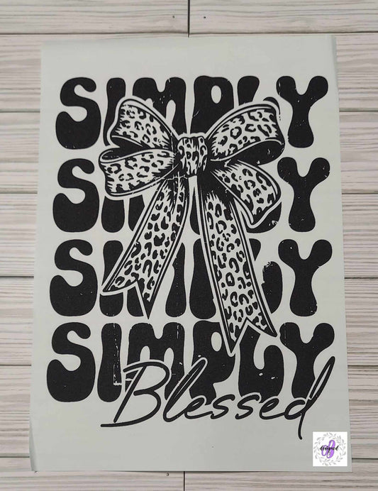 SIMPLY BLESSED CHEETAH