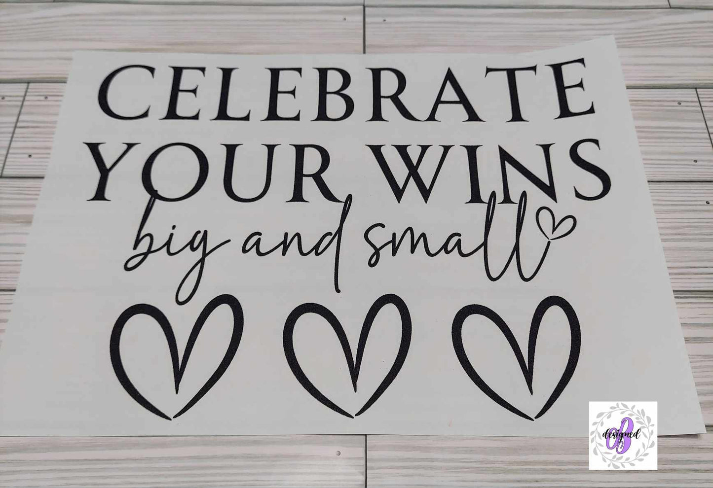 CELEBRATE YOUR WINS BIG AND SMALL