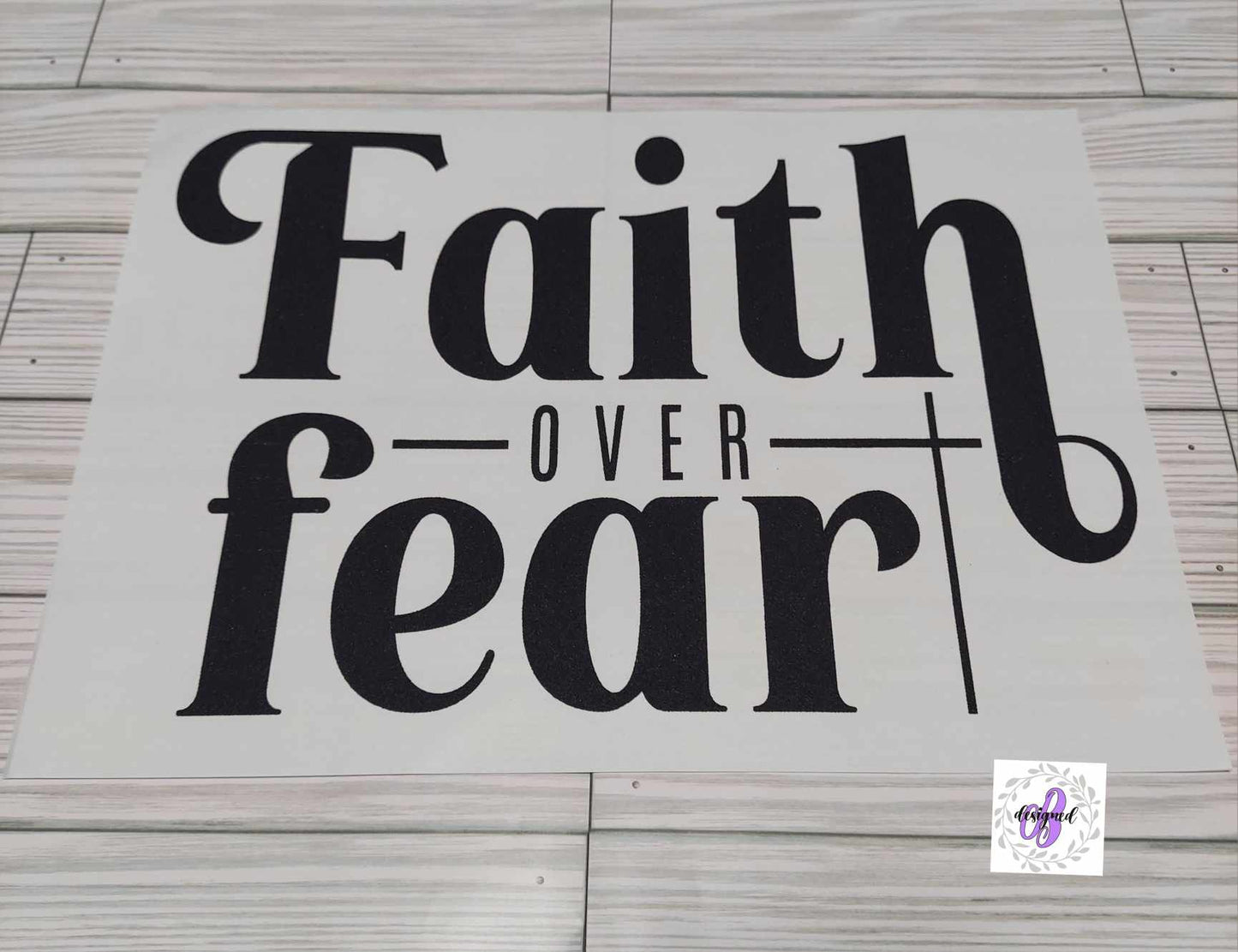 FAITH OVER FEAR