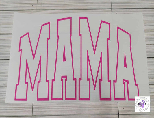 MAMA OUTLINE VARSITY